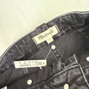 Madewell brand new black/charcoal pencil skirt in size 23